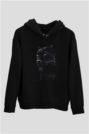 Siyah PanterSiyah  Unisex Hoodie