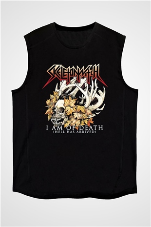 Skeletonwitch Siyah Unisex Kolsuz Tişört