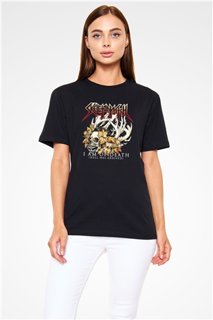 Skeletonwitch Siyah Unisex Tişört T-Shirt - TişörtFabrikası