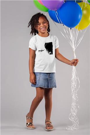Skillet Baskılı Beyaz Unisex Beyaz Çocuk Tişört - Tshirt