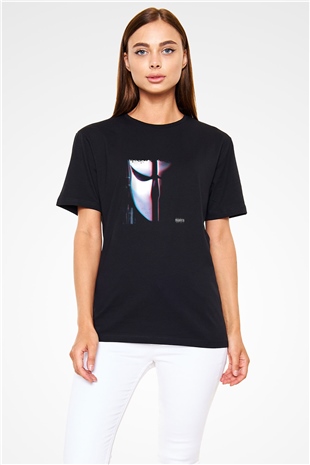 Skrillex Baskılı Unisex Siyah Tişört