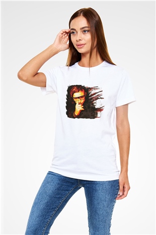Skrillex Beyaz Unisex Tişört T-Shirt - TişörtFabrikası