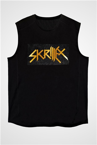 Skrillex Siyah Unisex Kolsuz Tişört