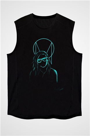 Skrillex Siyah Unisex Kolsuz Tişört