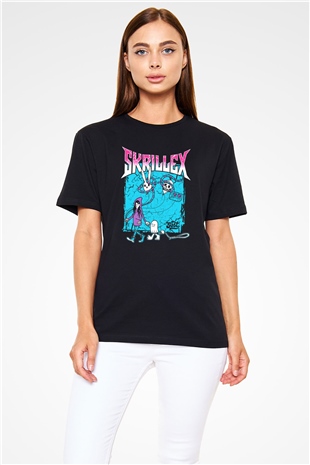 Skrillex Siyah Unisex Tişört T-Shirt - TişörtFabrikası