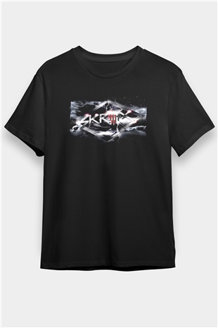 Skrillex Siyah Unisex Tişört T-Shirt - TişörtFabrikası