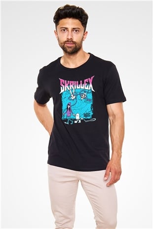 Skrillex Siyah Unisex Tişört T-Shirt - TişörtFabrikası