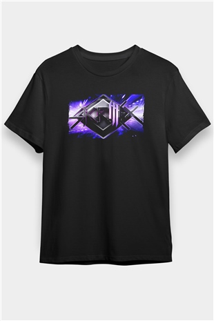 Skrillex Siyah Unisex Tişört T-Shirt - TişörtFabrikası