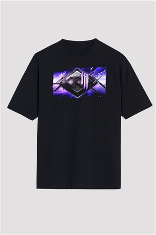 Skrillex Siyah Oversize Tişört Oversize T-shirt - TişörtFabrikası