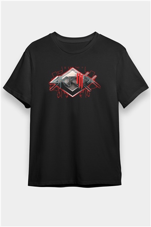 Skrillex Siyah Unisex Tişört T-Shirt - TişörtFabrikası