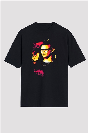 Skrillex Siyah Oversize Tişört Oversize T-shirt - TişörtFabrikası