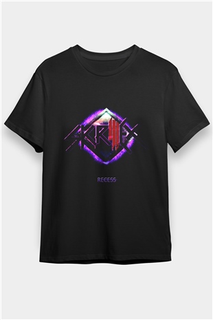 Skrillex Siyah Unisex Tişört T-Shirt - TişörtFabrikası