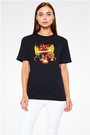 Skylanders Siyah Unisex Tişört T-Shirt