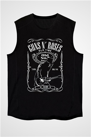 Slash Siyah Unisex Kolsuz Tişört