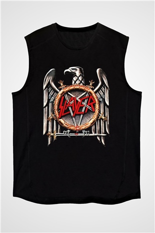 Slayer Siyah Unisex Kolsuz Tişört