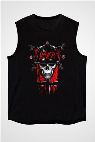 Slayer Siyah Unisex Kolsuz Tişört