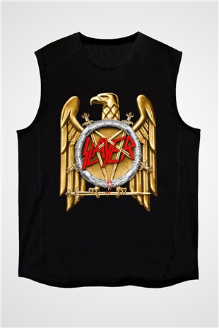 Slayer Siyah Unisex Kolsuz Tişört