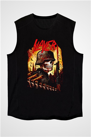 Slayer Siyah Unisex Kolsuz Tişört