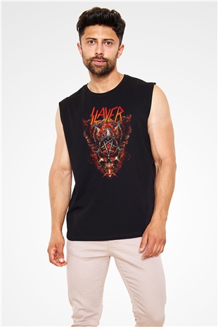 Slayer Siyah Unisex Kolsuz Tişört