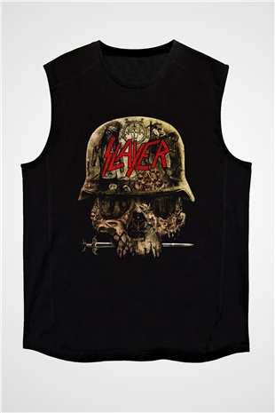Slayer Siyah Unisex Kolsuz Tişört