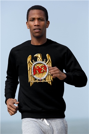 Slayer Siyah Unisex Sweatshirt