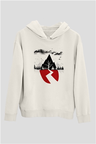 Sleeping with Sirens Beyaz Unisex Hoodie