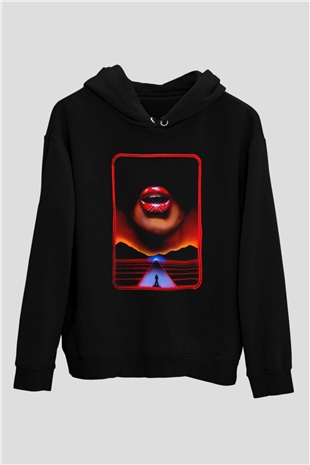 Sleeping with Sirens Siyah Unisex Kapüşonlu Sweatshirt