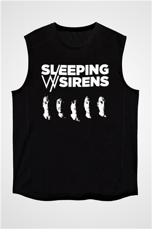 Sleeping with Sirens Siyah Unisex Kolsuz Tişört