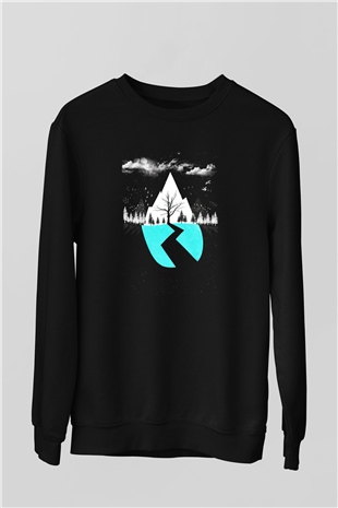 Sleeping with Sirens Siyah Unisex Sweatshirt