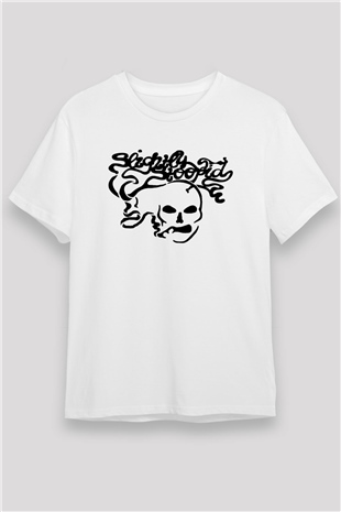 Slightly Stoopid Beyaz Unisex Tişört T-Shirt - Tişört Fabrikası