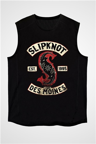 Slipknot Siyah Unisex Kolsuz Tişört