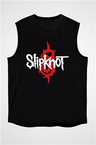 Slipknot Siyah Unisex Kolsuz Tişört