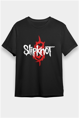 Slipknot Siyah Unisex Tişört T-Shirt - Tişört Fabrikası