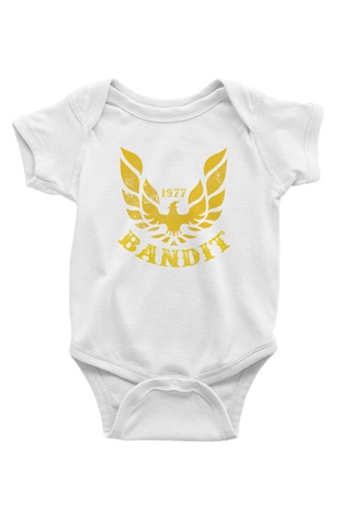 Smokey and the Bandit Beyaz Bebek Body - Zıbın