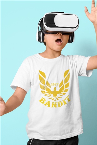 Smokey and the Bandit Beyaz Unisex  Çocuk Tişört