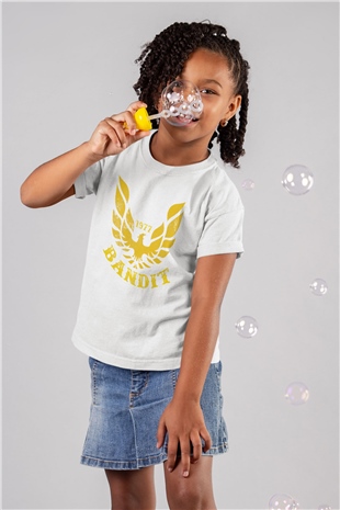 Smokey and the Bandit Beyaz Unisex  Çocuk Tişört