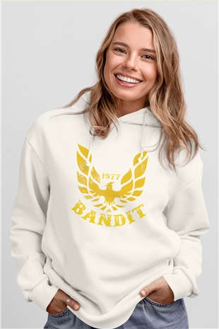 Smokey and the Bandit Beyaz Unisex Hoodie