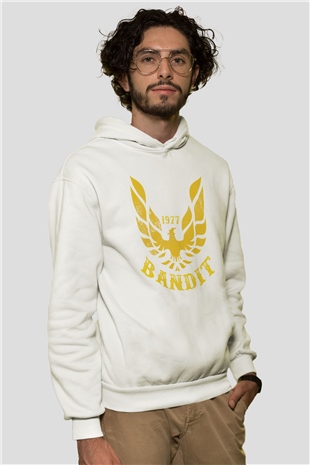 Smokey and the Bandit Beyaz Unisex Hoodie