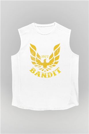 Smokey and the Bandit Beyaz Unisex  Kolsuz Tişört