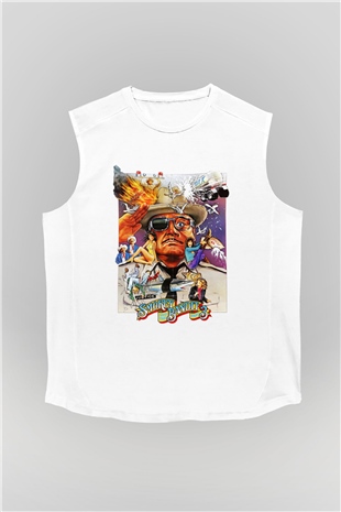 Smokey and the Bandit Beyaz Unisex Kolsuz Tişört