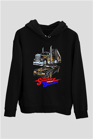 Smokey and the Bandit Siyah Unisex Hoodie
