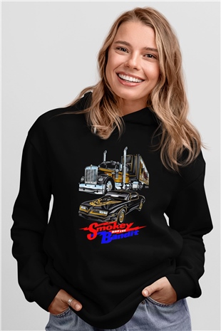 Smokey and the Bandit Siyah Unisex Hoodie