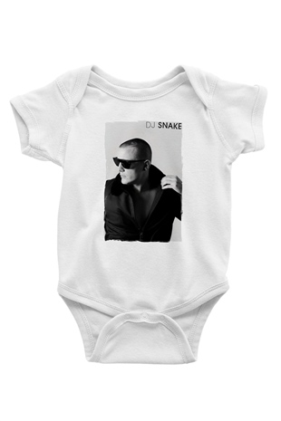 Snake Beyaz Bebek Body - Zıbın