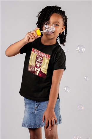 Snake Siyah Unisex Çocuk Tişört