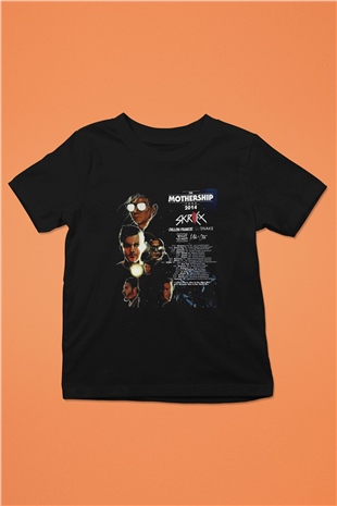 Snake Siyah Unisex Çocuk Tişört