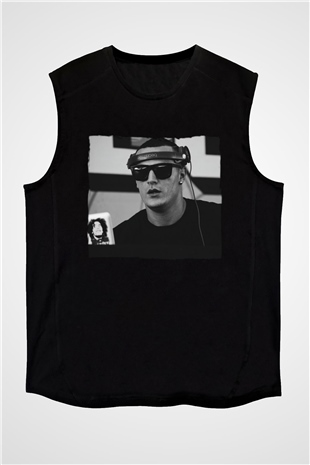 Snake Siyah Unisex Kolsuz Tişört