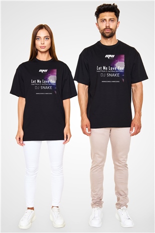 Snake Siyah Oversize Tişört Oversize T-shirt - TişörtFabrikası