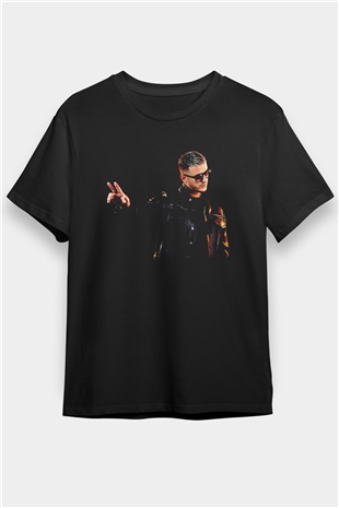 Snake Siyah Unisex Tişört T-Shirt - TişörtFabrikası