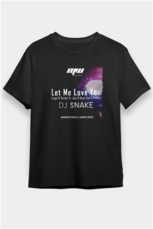 Snake Siyah Unisex Tişört T-Shirt - TişörtFabrikası