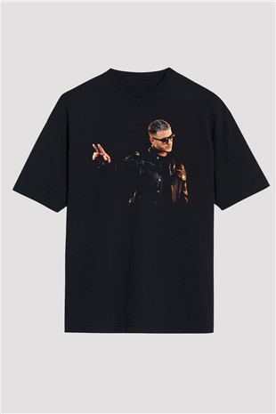 Snake Siyah Oversize Tişört Oversize T-shirt - TişörtFabrikası